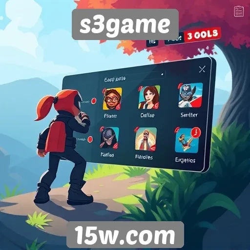 interface do s3game é otimizada para usuários